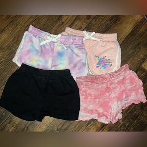 4 pair size 6 shorts